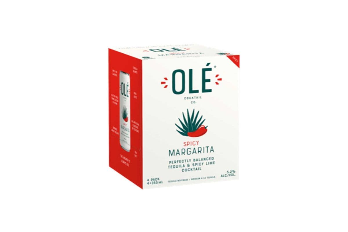 OLE SPICY MARGARITA 4 CANS (NEW ITEM) (4 x 355 ML)