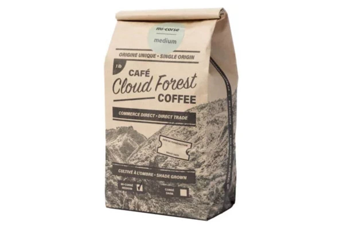 Cloud Forest Coffee Beans - Medium Roast (454g)