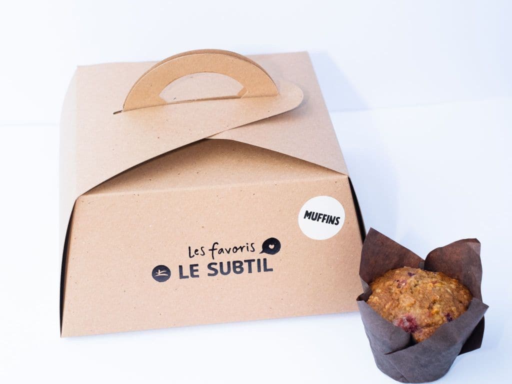 BOÎTE DE 6 MUFFINS AUX FRUITS