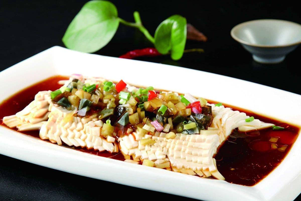 Tofu & Preserved egg Salad 皮蛋豆腐