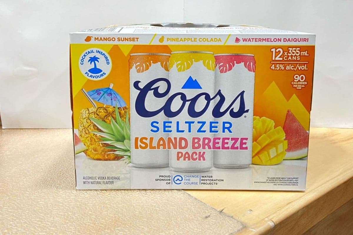 COORS SELTZER ISLAND BREEZE MIXER 12PK (1 x 12X355 ML)