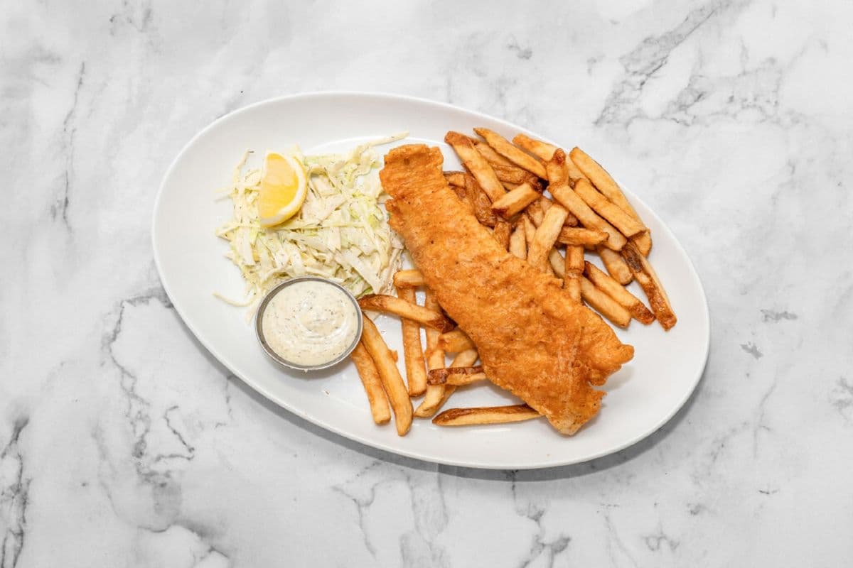 Wild Atlantic Cod (1 Pc) & Chips