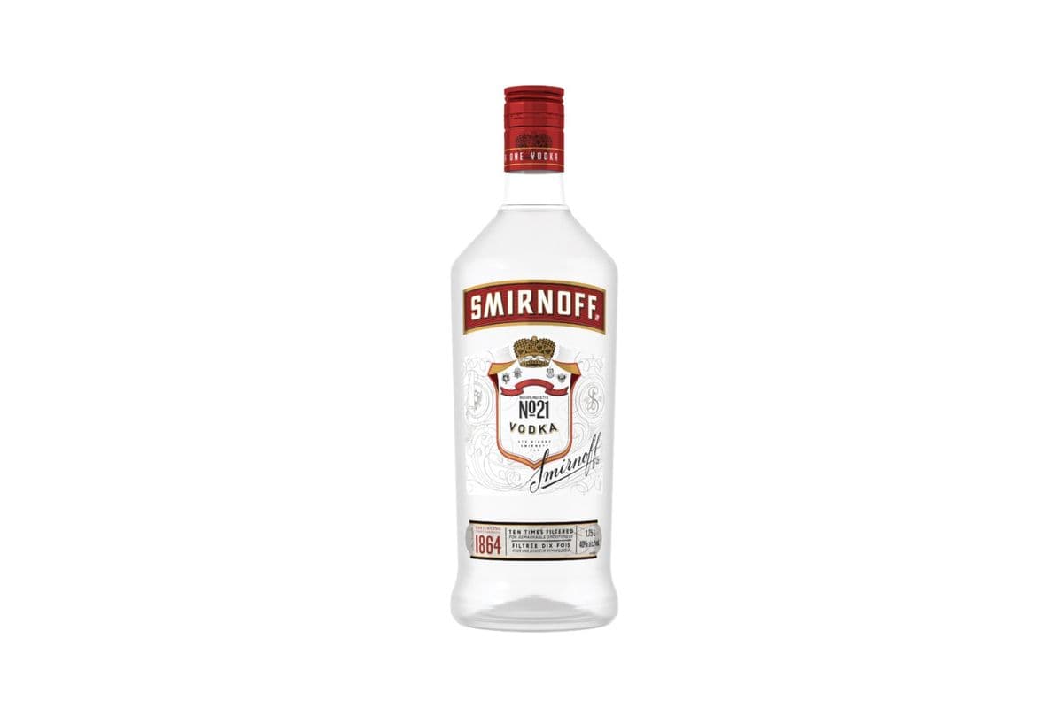 Smirnoff Vodka (1750 ml Bottle) (1 x 1.75 Litre)
