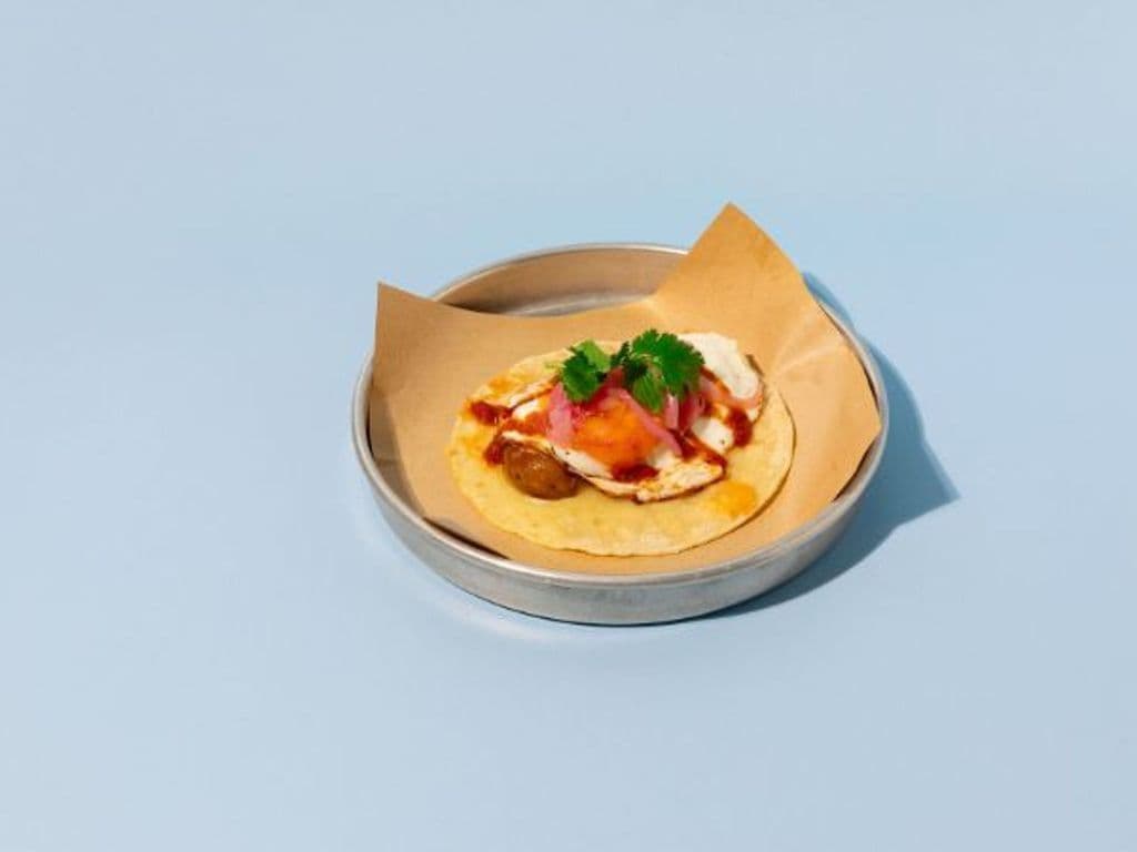 Potato and Egg Taco