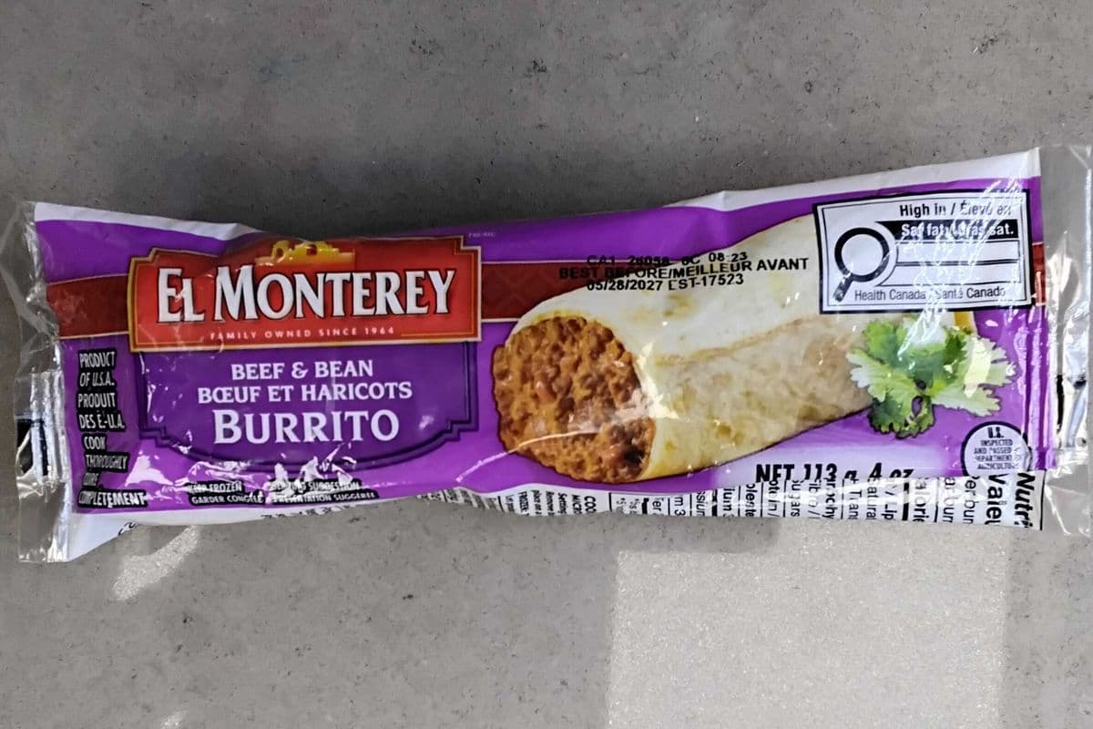 EL MONTEREY BEEF BEAN (113g) (290 Cal)