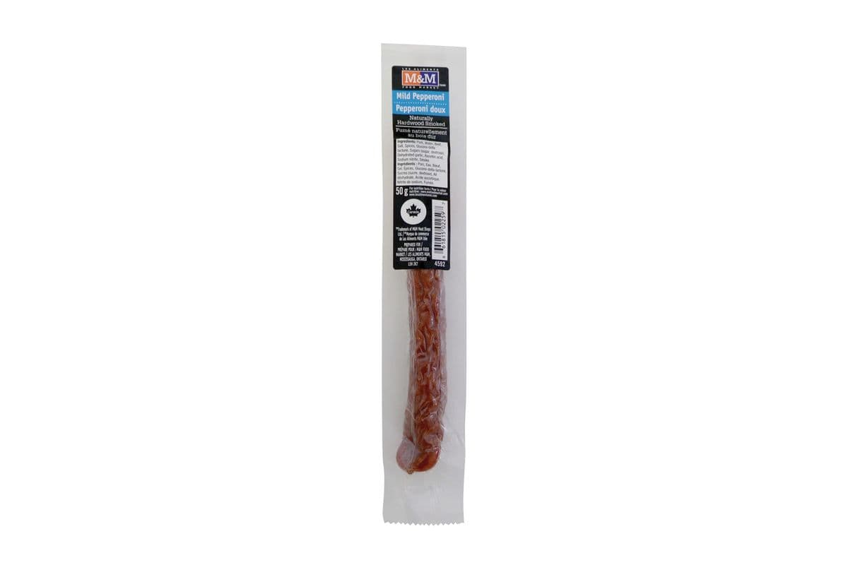 M&M Bâtonnet Pepperoni Doux (50g) 77763 / M&M Pepperoni Mild (50g) 77763