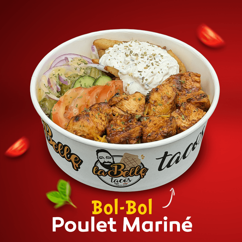 Bol-Bol Poulet Mariné / Bowl-Bol Marinated Chicken