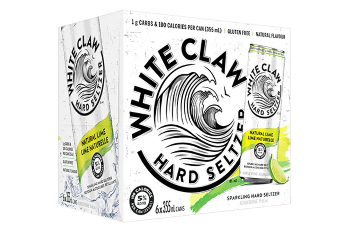 White Claw Lime (6 x 355 ml Cans)