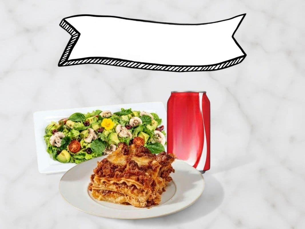 Trio #16 - Lasagne + salade du chef + breuvage