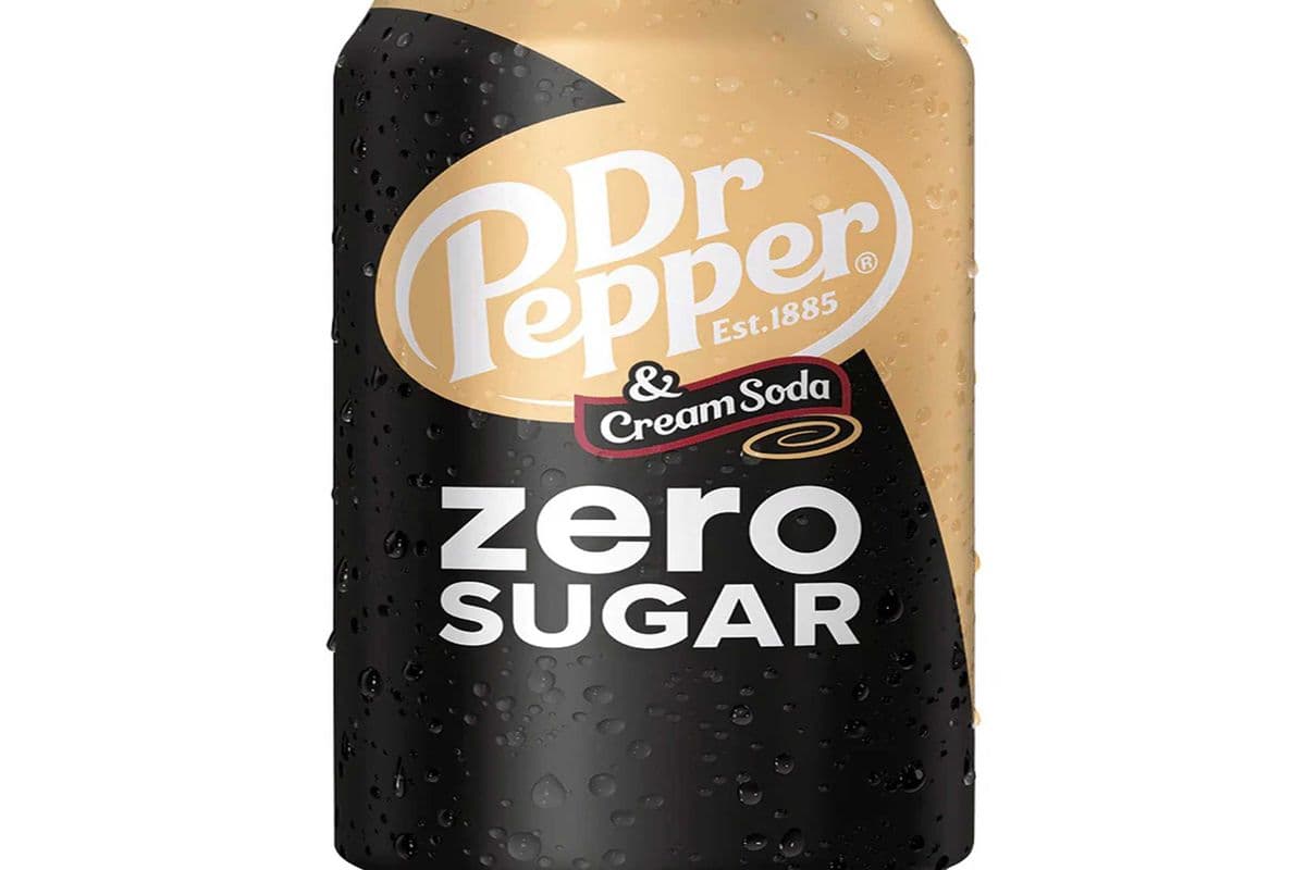dr pepper cream soda zero sugar (355 ml)