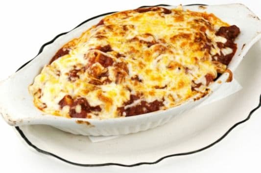 Baked Spaghetti Bolognese (芝士焗肉醬意粉)