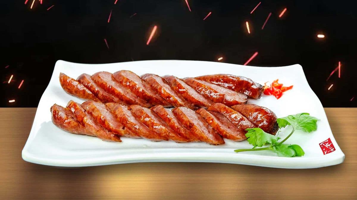 D9. Deep Fried Taiwanese Sausage