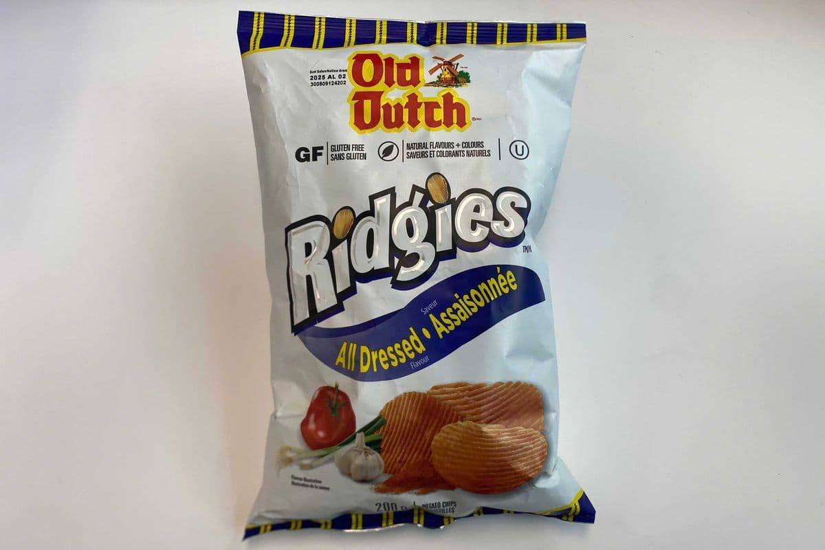 Old Dutch Ridgies All Dressed (200g) (240 Cal)