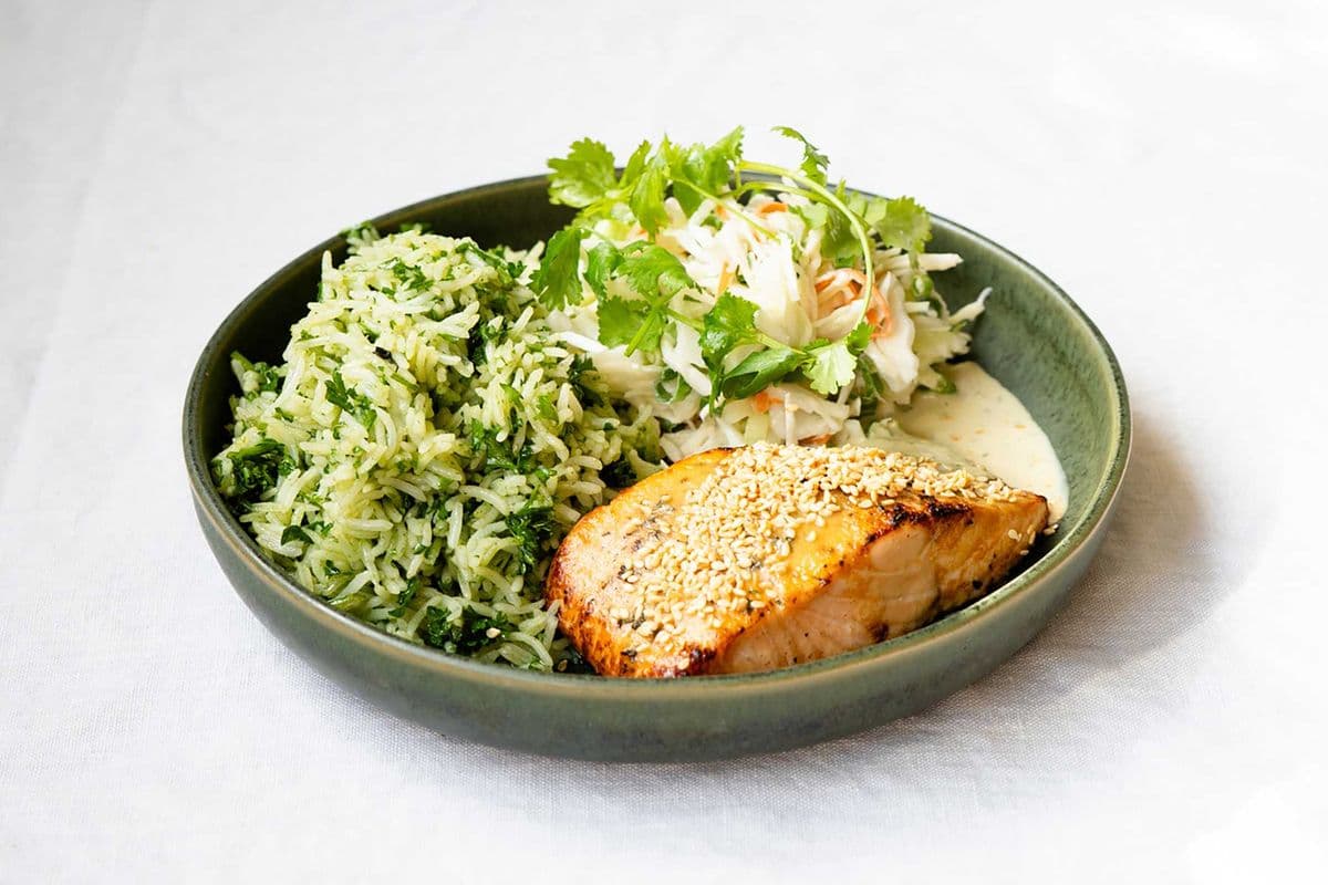 Butter Miso Sesame Salmon