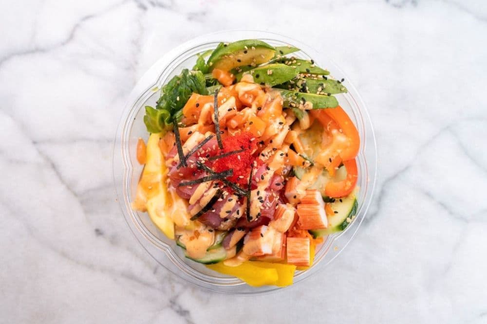 Bol poké au saumon et thon / Salmon and Tuna Poke Bowl