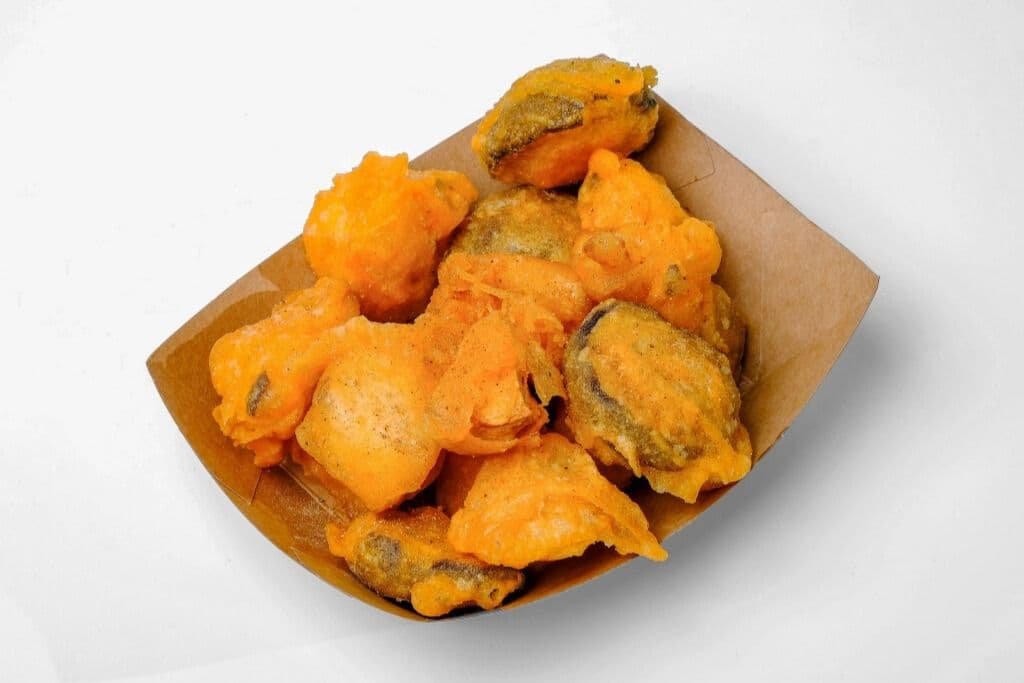 Fried King Oyster Mushroom