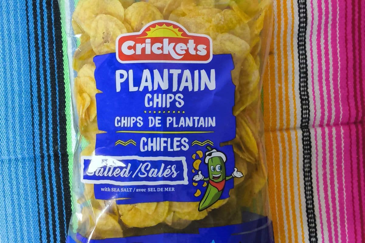 Crickets Plantain Chips Chifles Salted (200g)