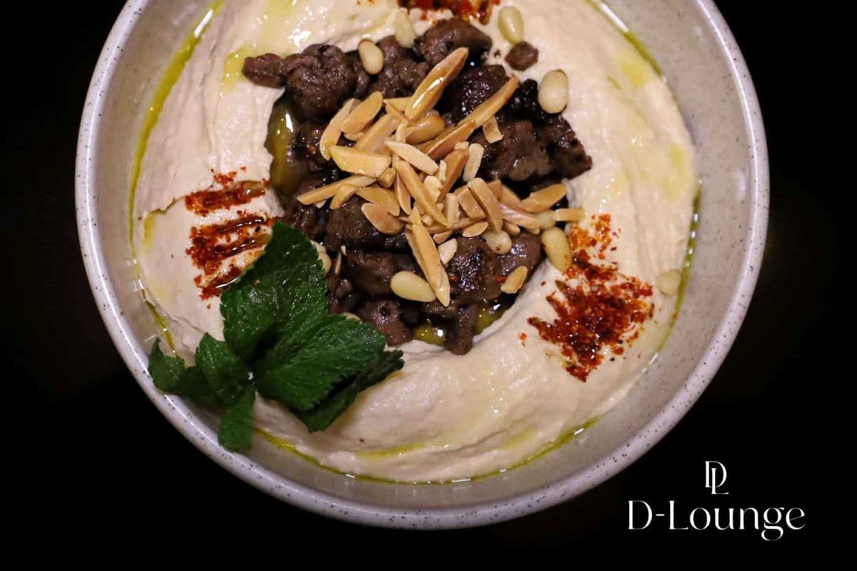 Trempette Hummus avec Shawerma