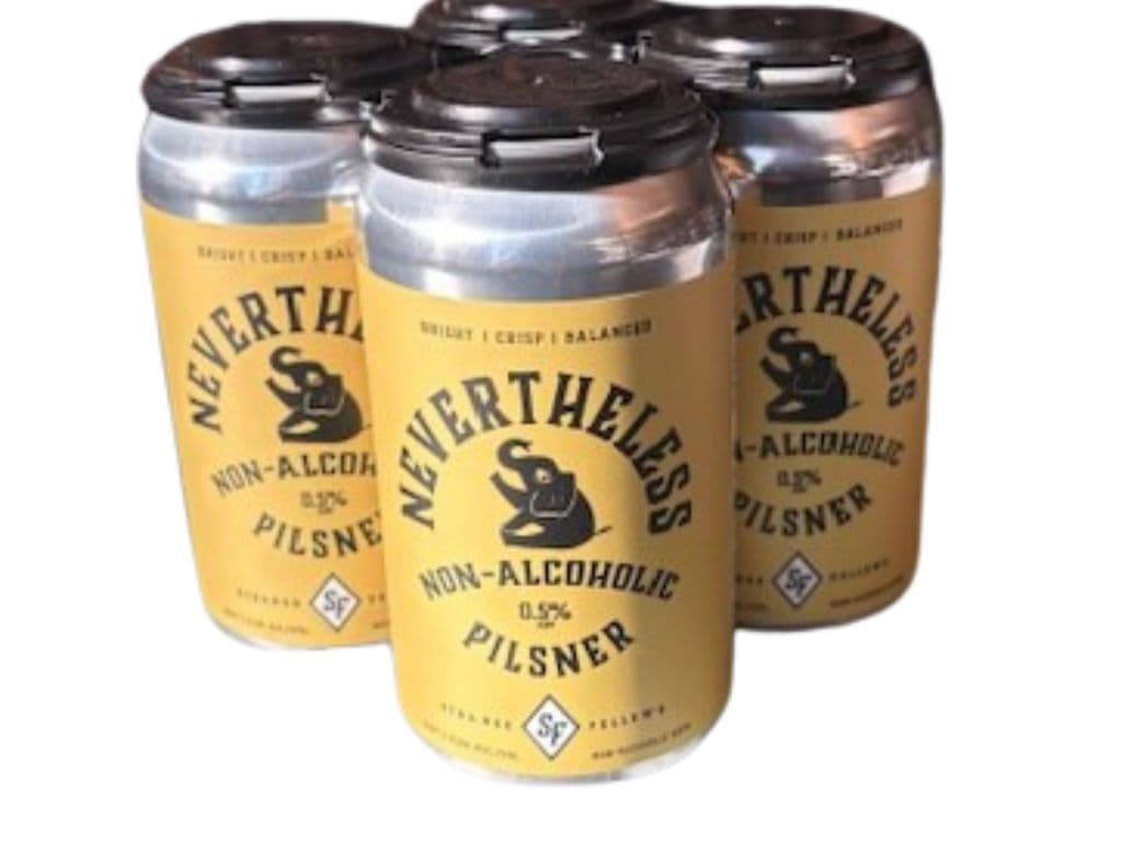 Strange Fellows Nevertheless Non Alcoholic Pilsner (4x355ml)