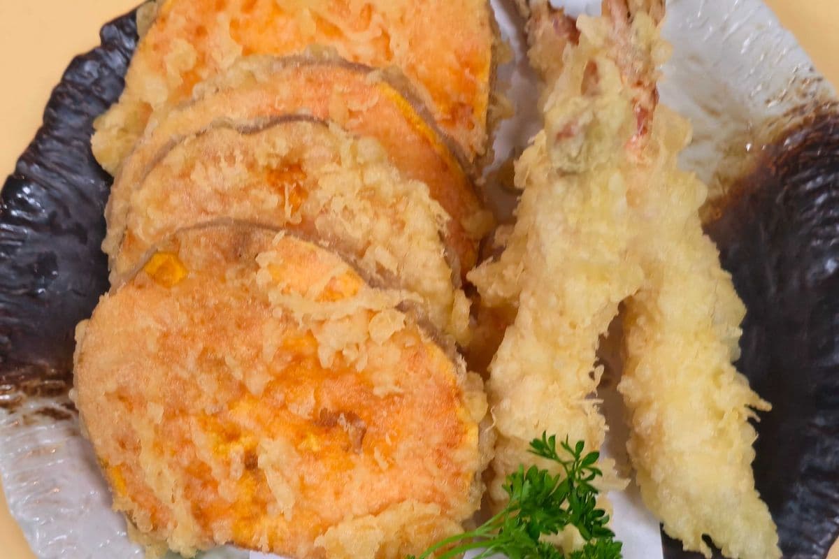Prawn and Yam Tempura (4+4)