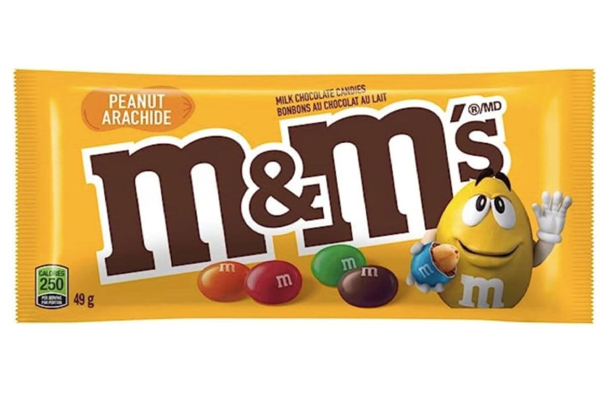 M&M'S Milk Chocolate Candies Peanut (49 g)