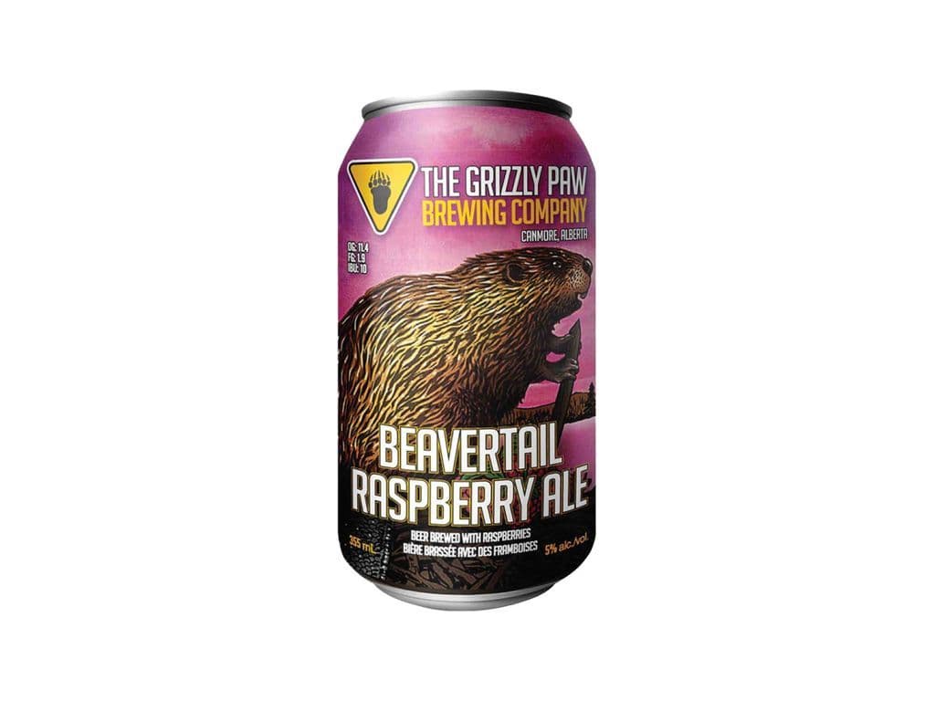 Beavertail Raspberry, 355ML beer (5%ABV)