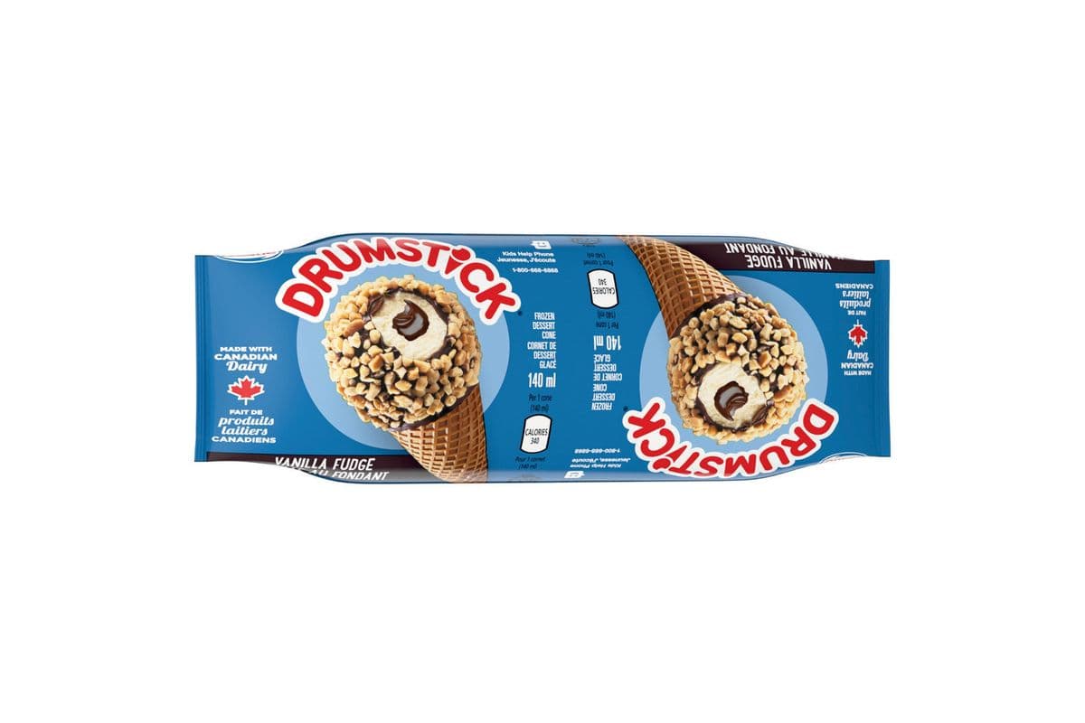 Drumstick Vanille au Fondant (140ml) 77751 / Drumstick Vanilla Fudge (140ml) 77751
