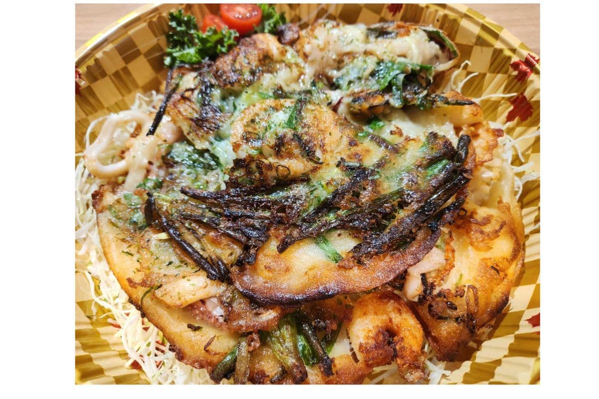 Korean Seafood Pancake