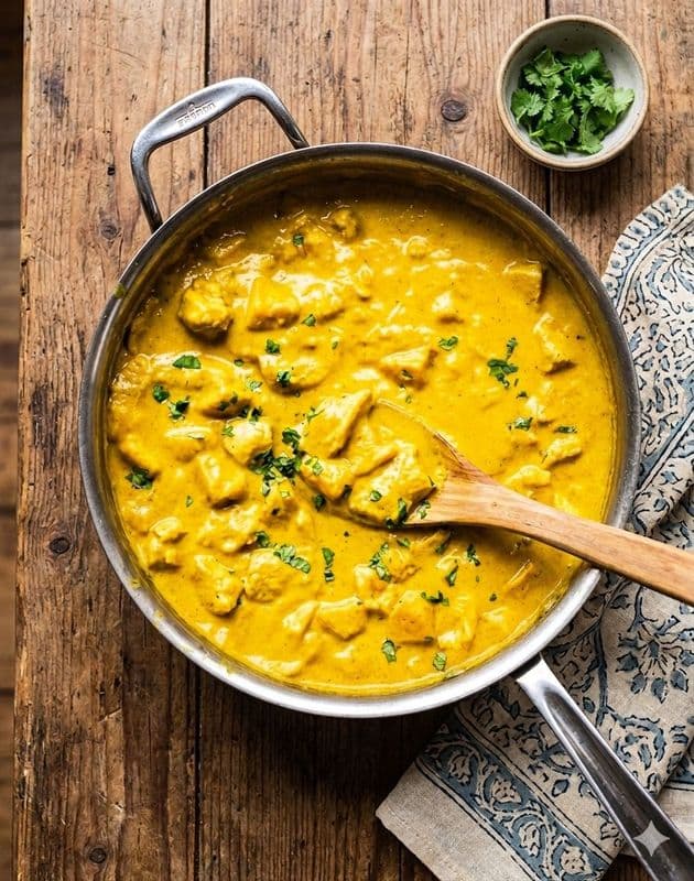 Curry de poulet à la mangue / Mango Chicken Curry