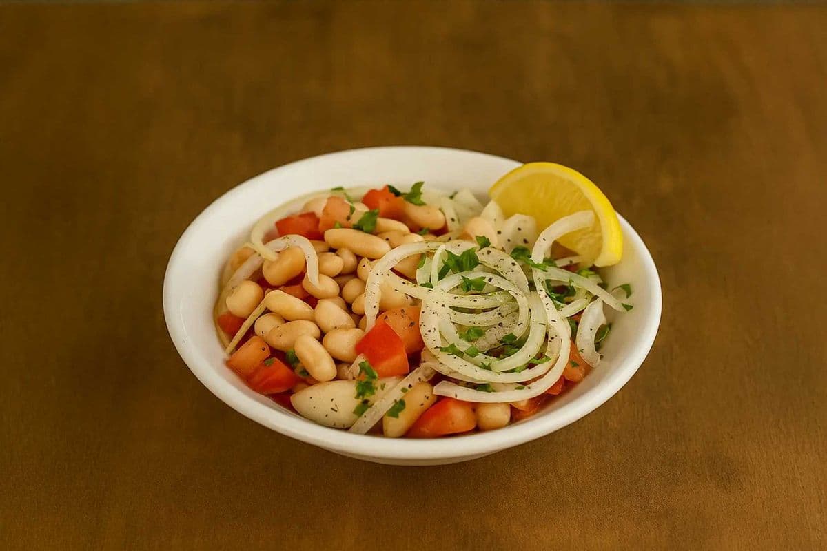 Bean Onion Salad or Piyaz