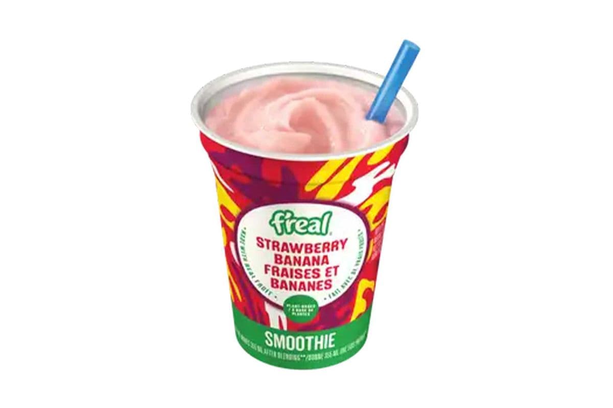 F Real Smoothie Strawberry Banana 237ml