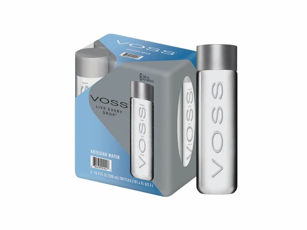 Voss Plastic Water Bottle (6-Pack)