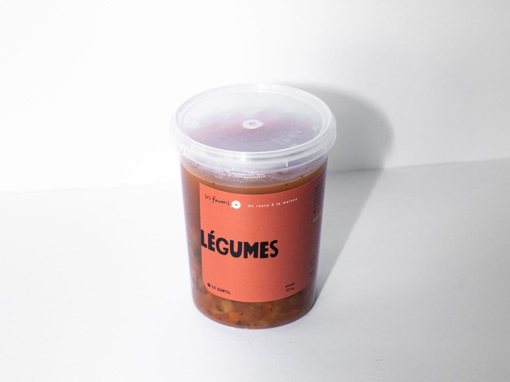SOUPE AUX LEGUMES - 4 PORTIONS