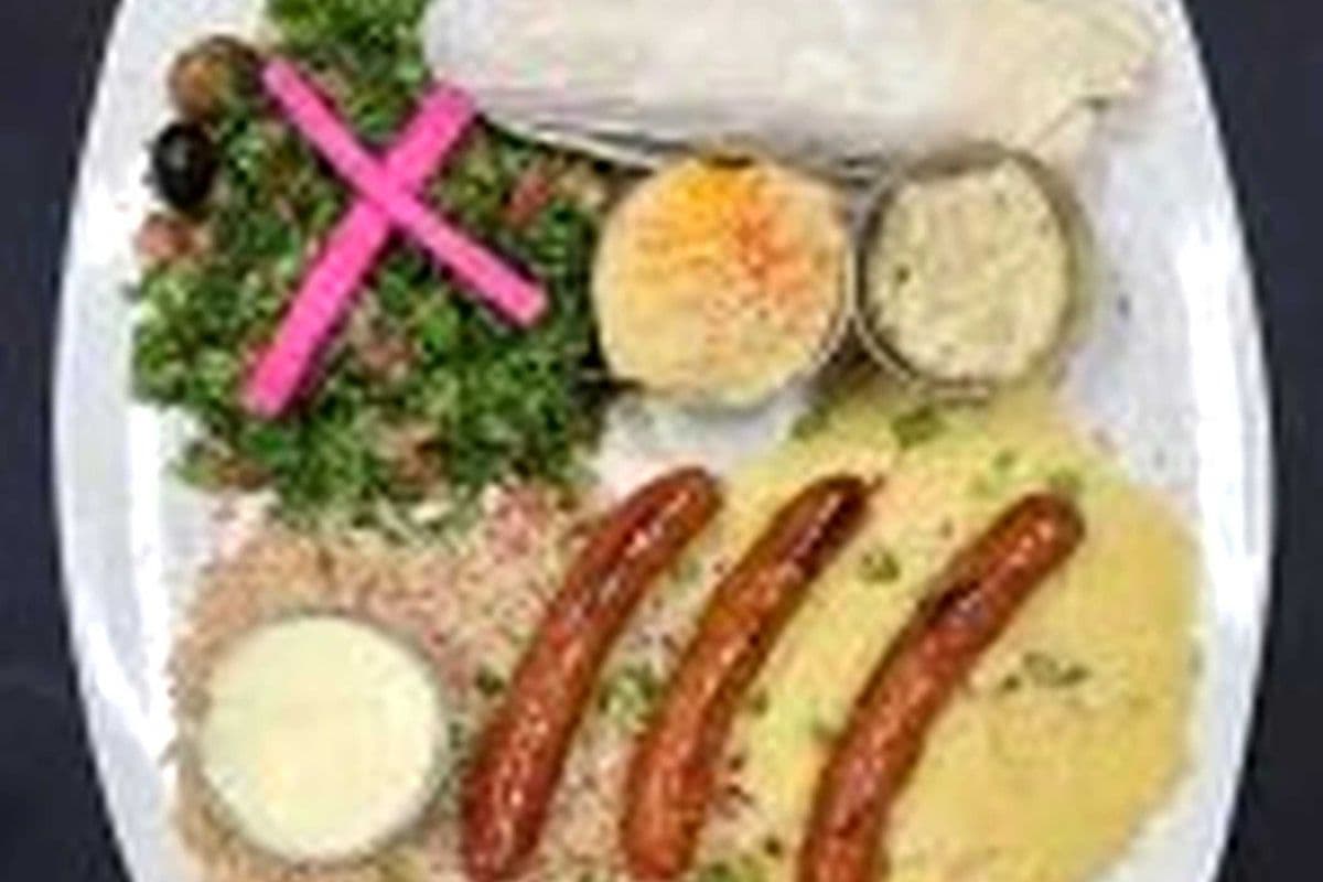 Assiette merguez