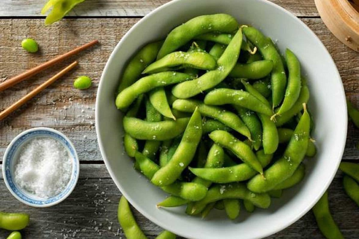 Edamame with Salt