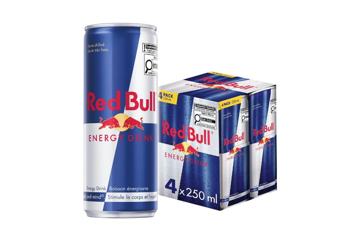 Red Bull Energy Drink (4 x 250 ml)