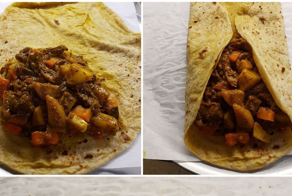 Goat Roti