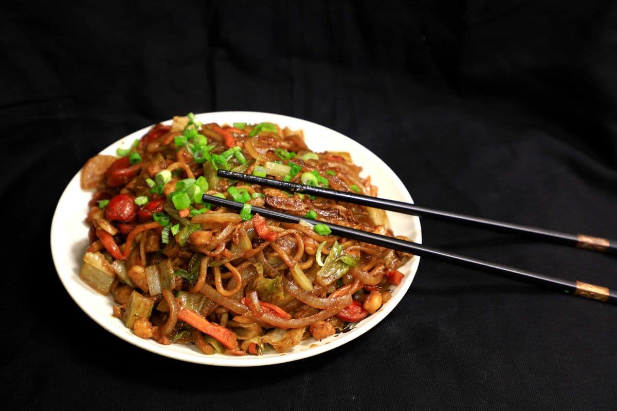 Pork Sausage ChowMein