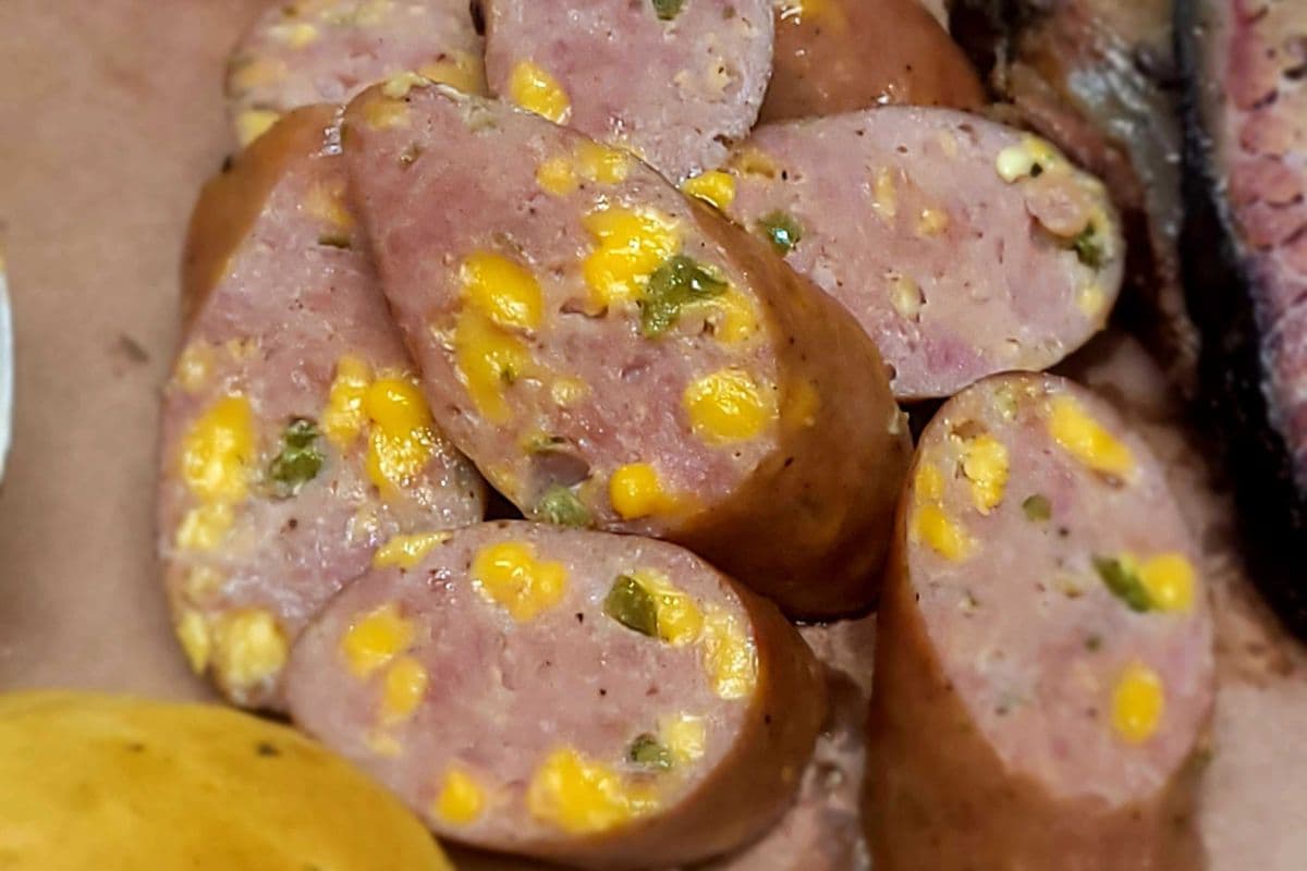 The Glorious Glizzy - Smoky Jalapeno & Cheddar Sausage on Hoagie Roll