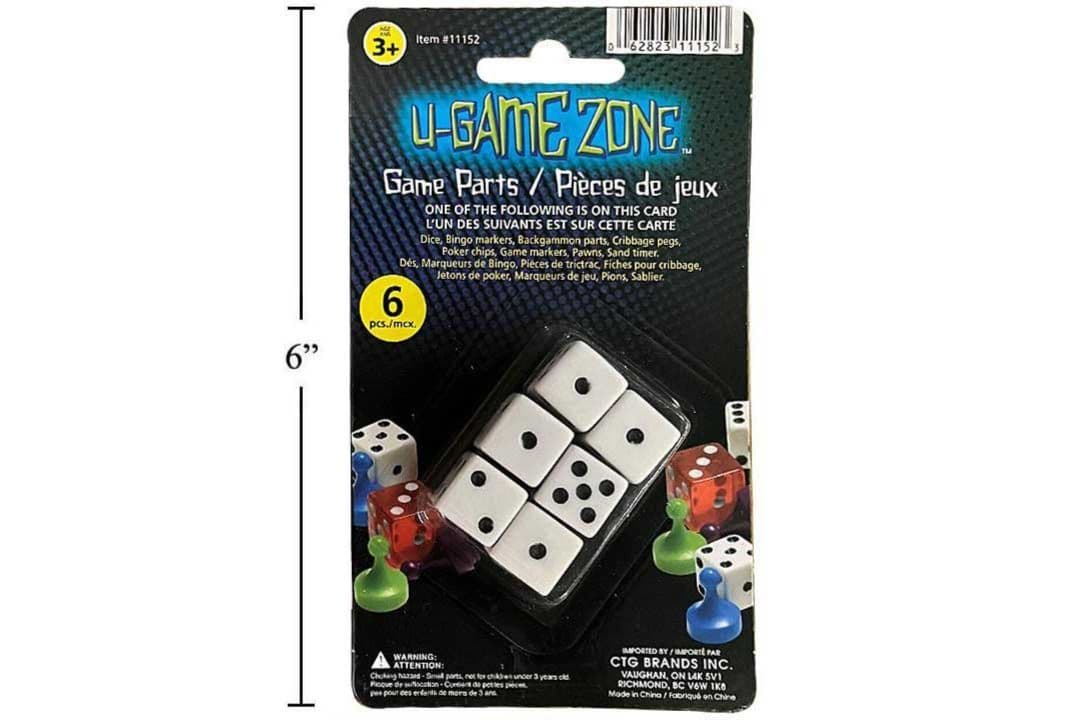 Dice Set 5Pc , CTG, 11152