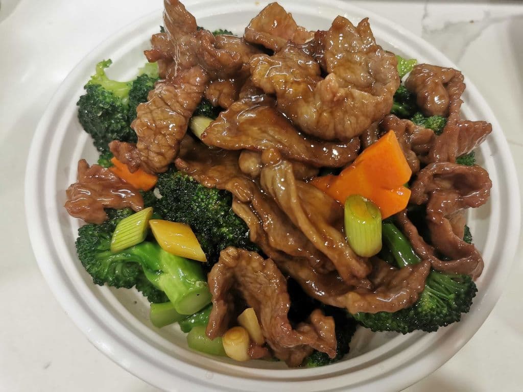 SauteedBeefWithBroccoli 西蘭花炒牛肉