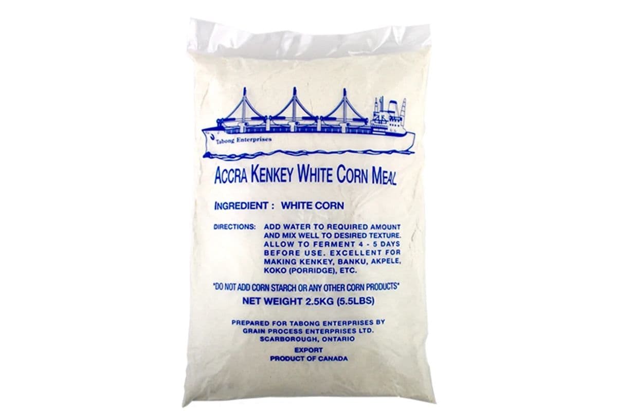 Accra Kenkey White Corn Meal (2.5 kg)