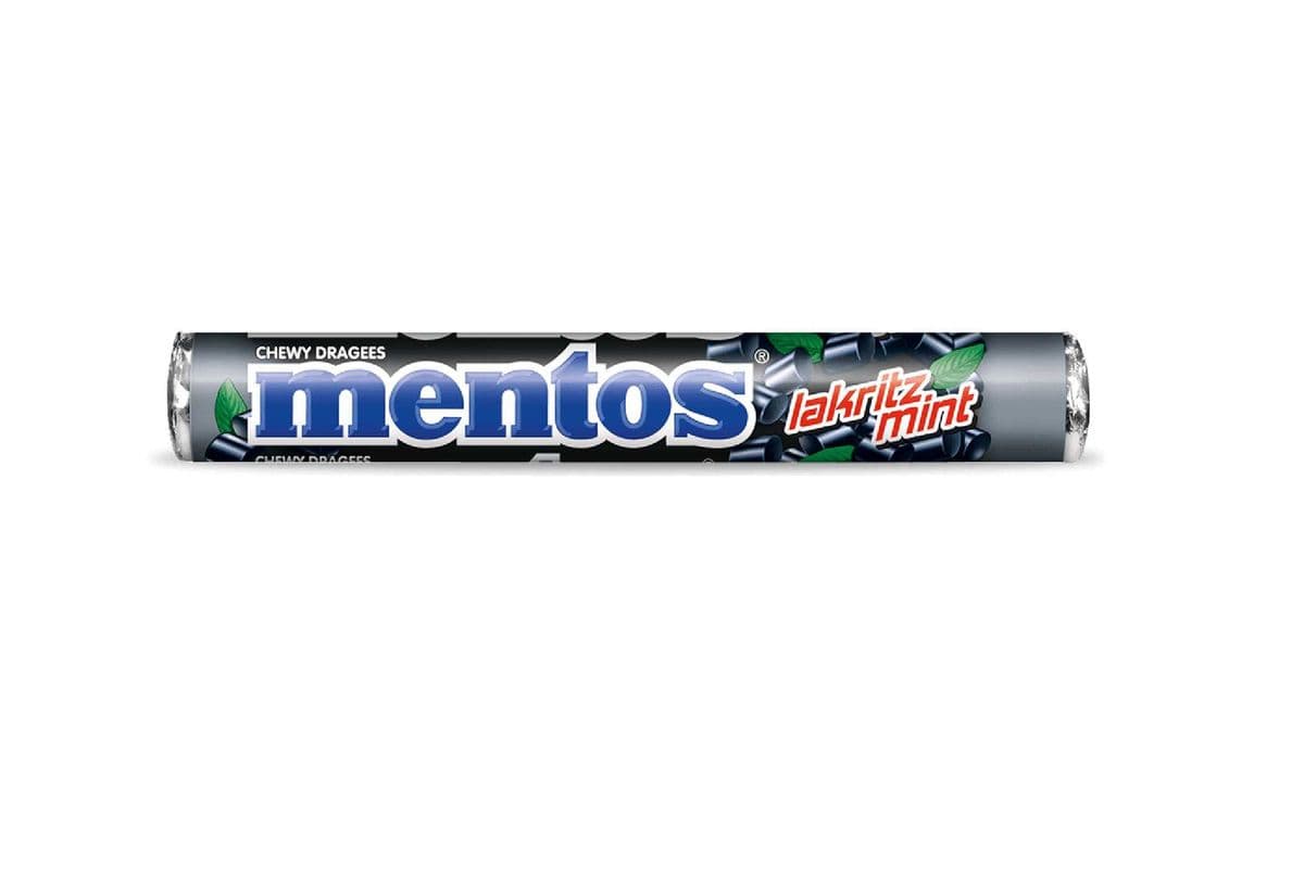 Mentos Rolls - Licorice (38 g)