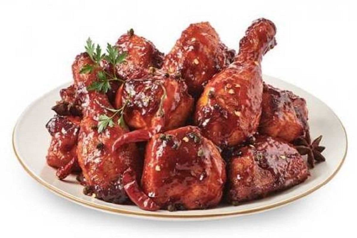 Poulet à l'ail et sauce MALA (épicé) / MALA Garlic Chicken