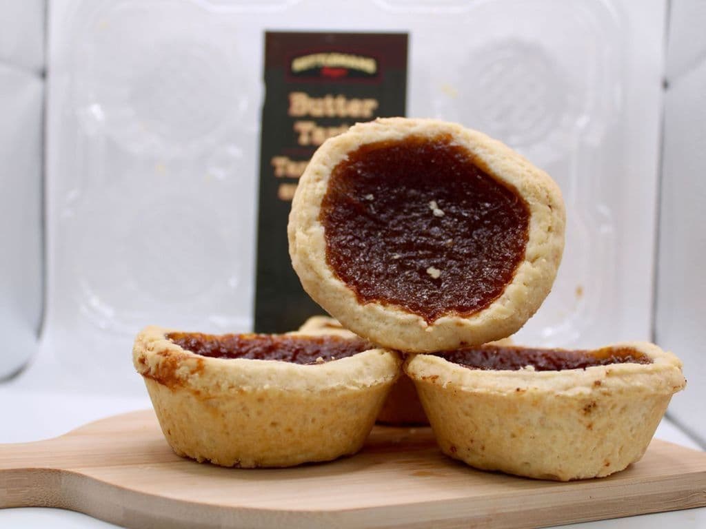 6 Pack Plain Butter Tart