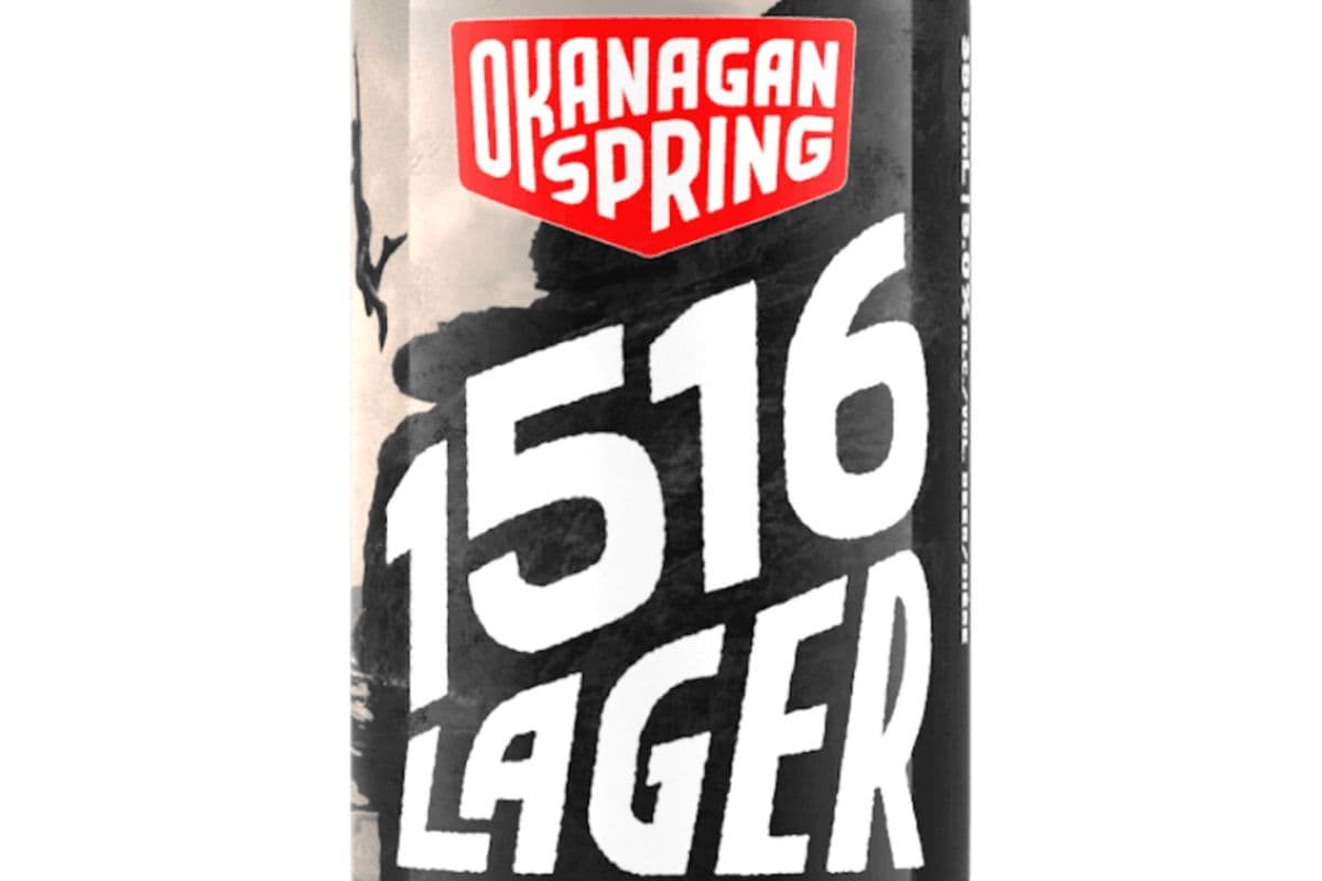 Okanagan Springs 1516 Lager 8 pack (8 x 355ml)