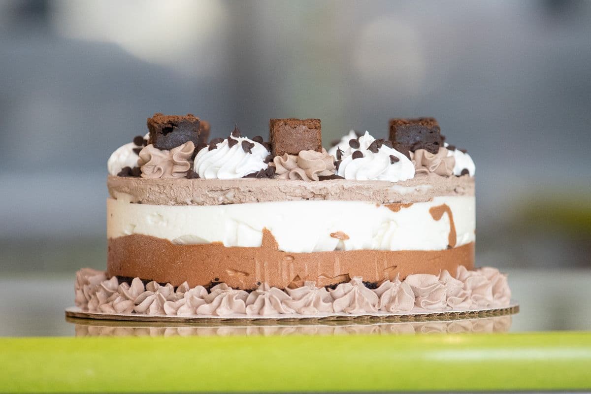 Chocolate Vanilla Cake