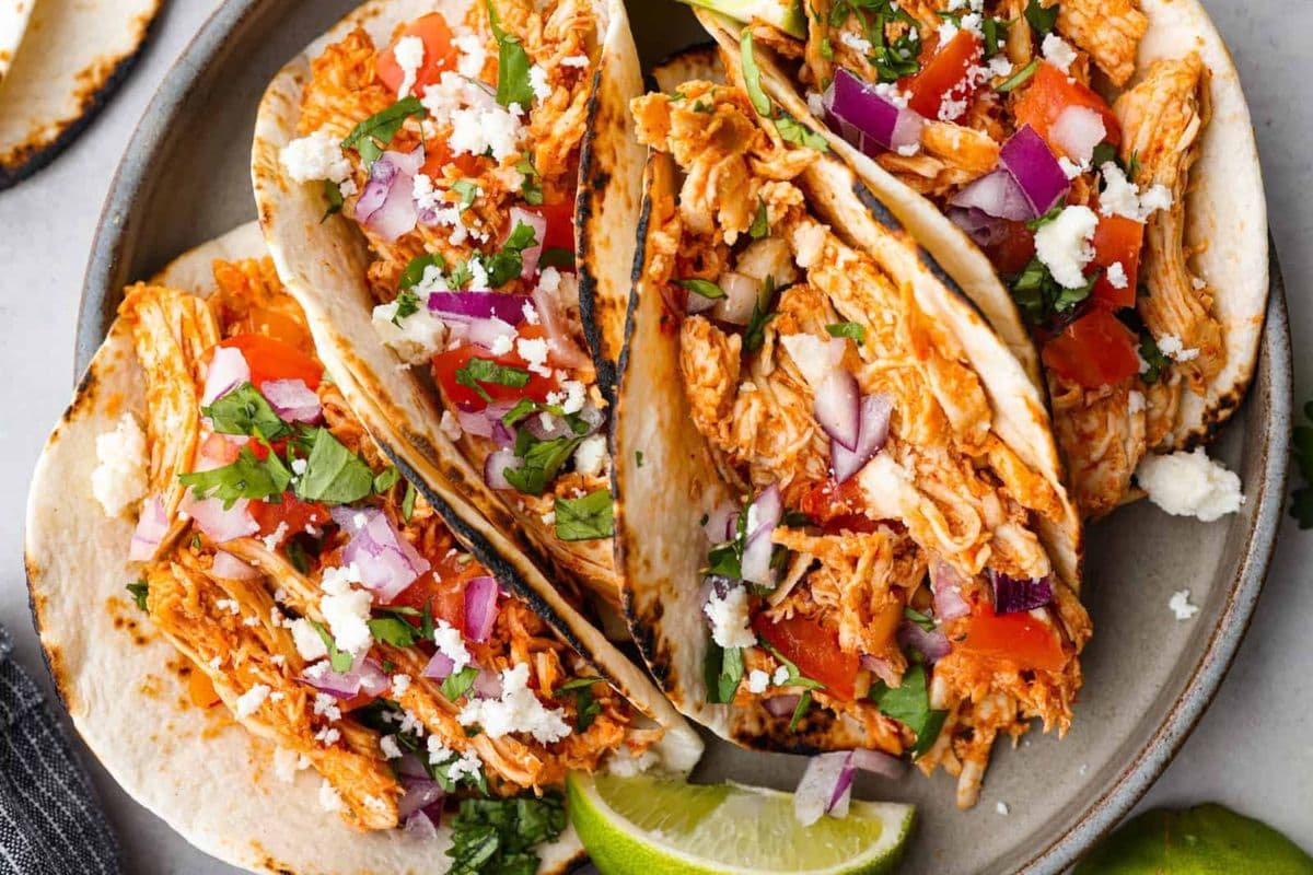 3 Tandoori Chicken Tacos