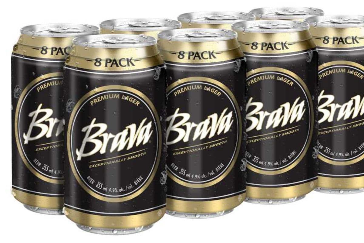 BRAVA PREMIUM LAGER 8PACK CANS (1 X 8*355ML) (1 x 355ML)