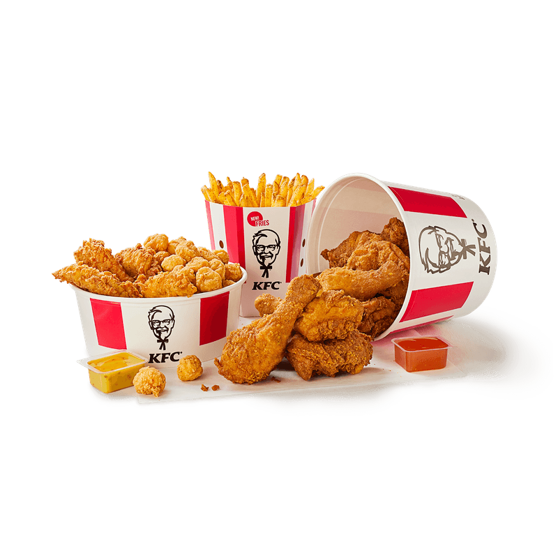 8 Piece Variety Bucket